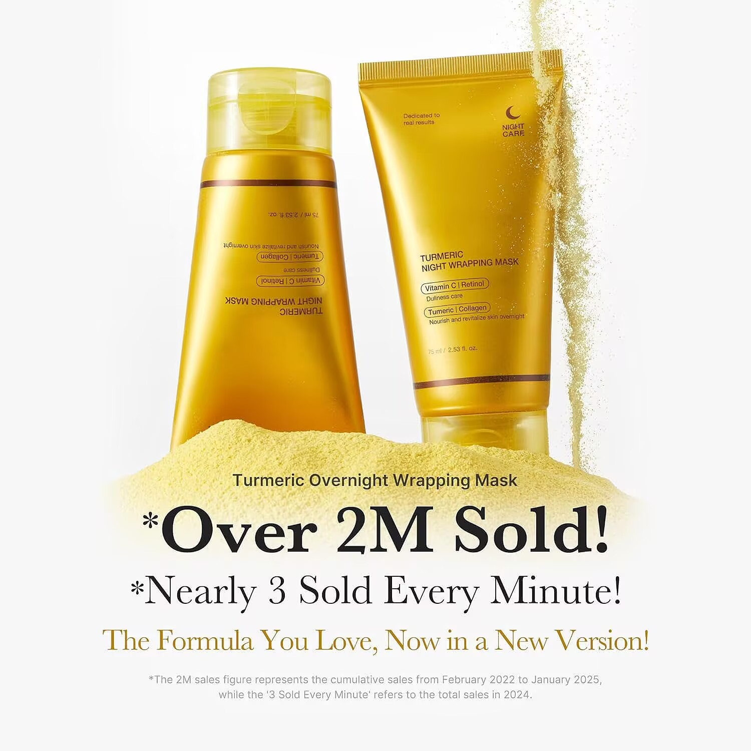 Turmeric - Kurkuma Collageen Peel-Off Masker