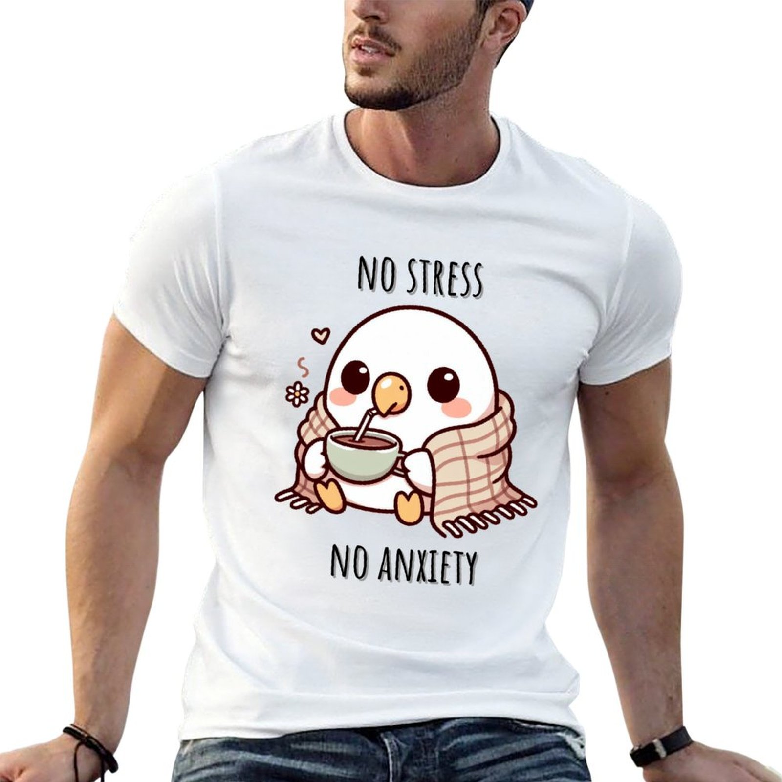 Chamomile Tea - Kamille Thee Parakeet T-shirt Casual los