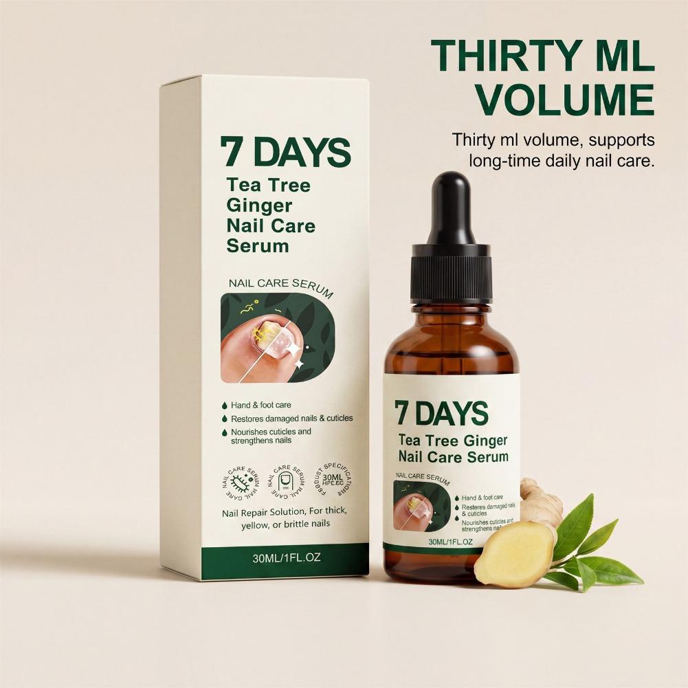 Ginger Tea - Nagelversterker Hardende Serum, Gember Tea Tree