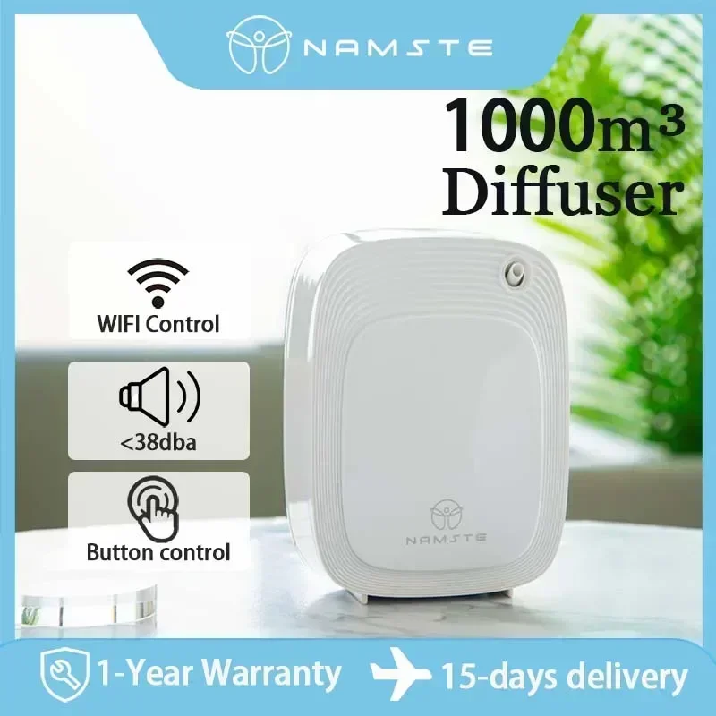 Lavender Oil - Namaste 1000m³ Aroma Diffuser Machine 200ML