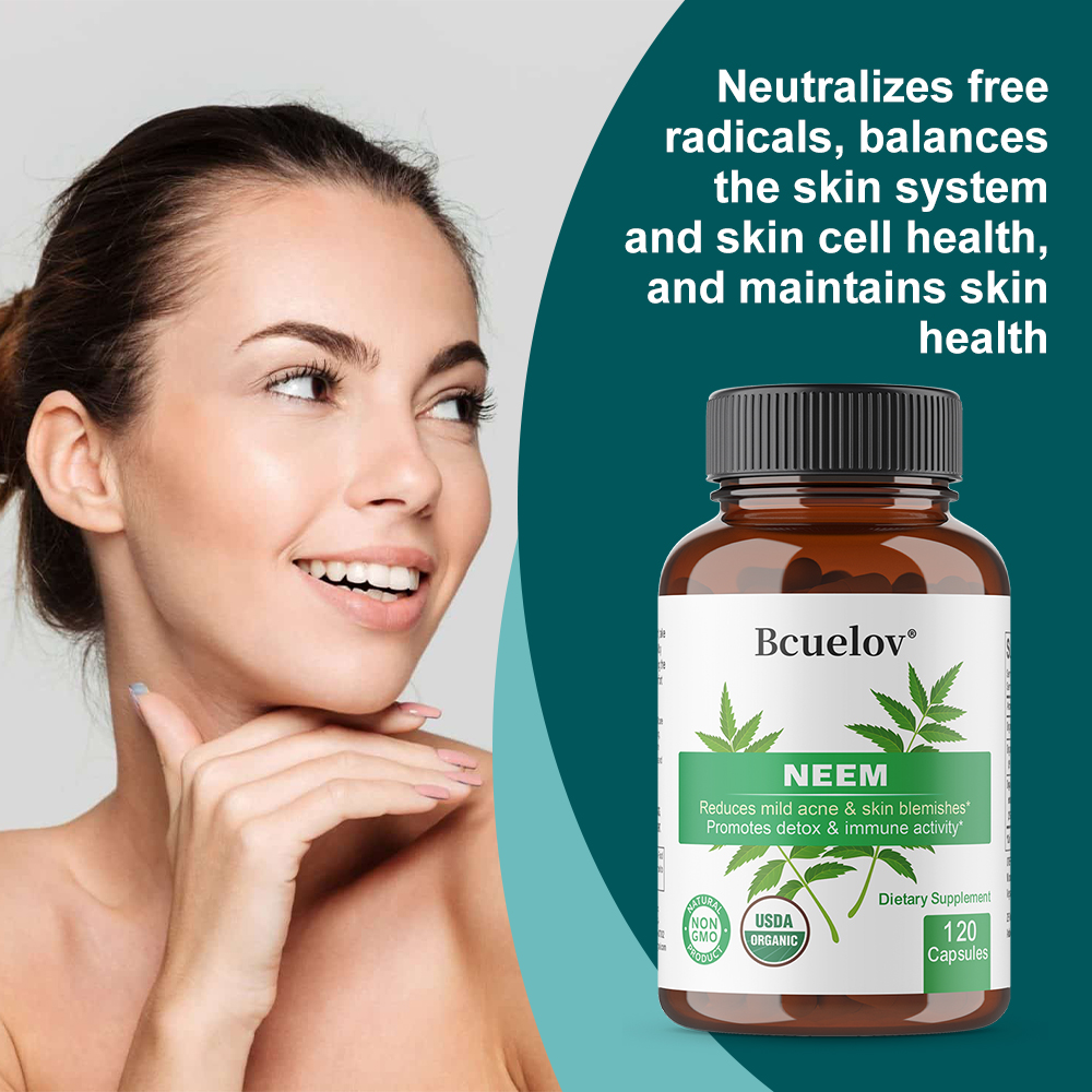 Organische Neembladcapsules, k - Herbal Supplement recensie en prijs
