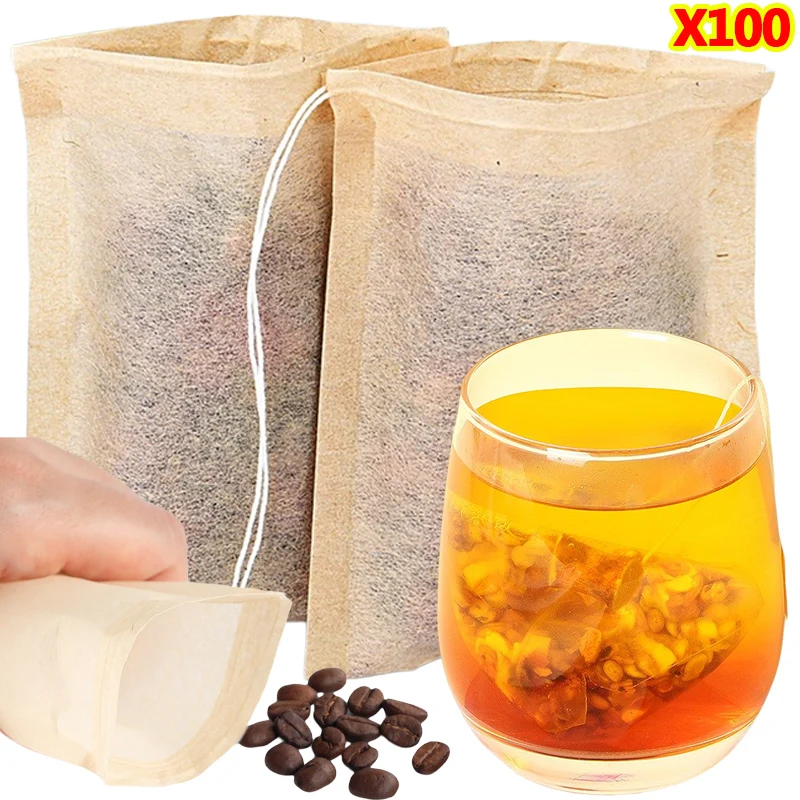 100 Stuks Theezakjes Met Trekk - Herbal Tea recensie en prijs