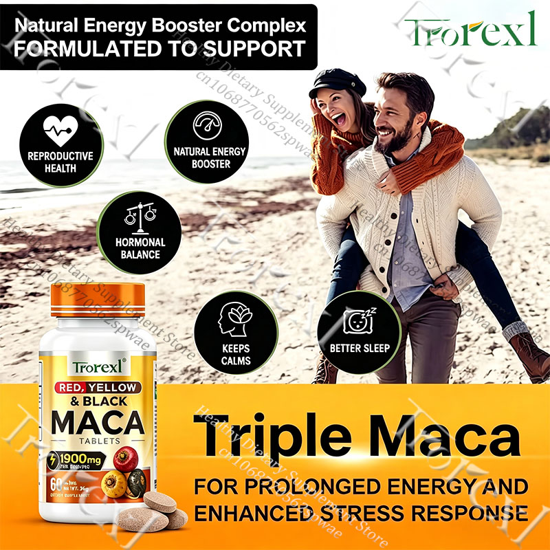 Natuurlijke Maca-worteltablett - Ginger Tea recensie en prijs