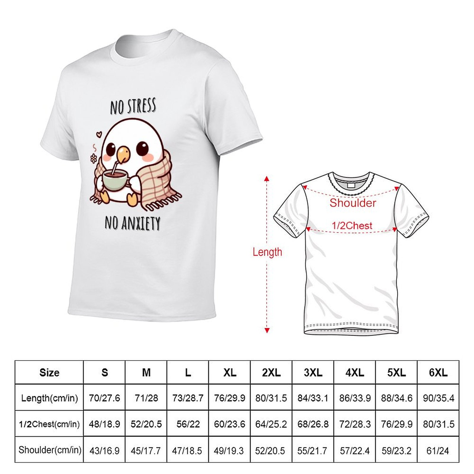Kamille Thee Parakeet T-shirt  - Chamomile Tea recensie en prijs