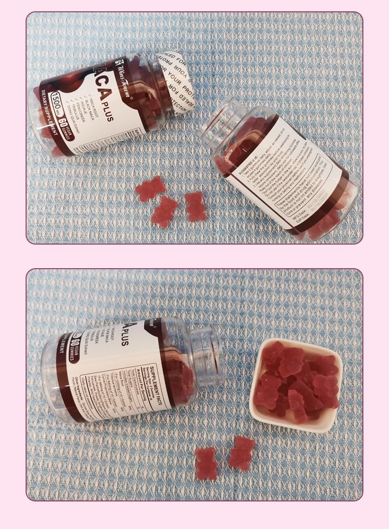 Maca Plus Gummies, Hip Butt Gu - Herbal Supplement recensie en prijs