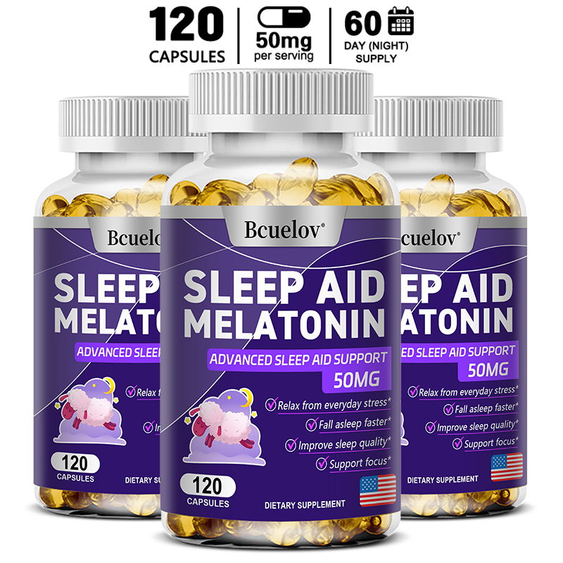 Melatonine 25mg capsules met L - Herbal Supplement recensie en prijs